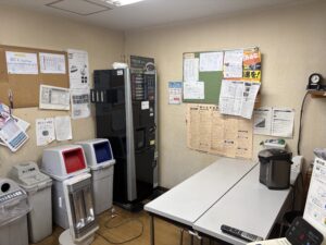 グリーンキャブ 国分寺営業所 休憩室