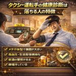タクシー運転手の健康診断は厳しい？落ちる人の特徴