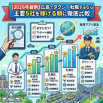 【2026年最新】広島でタクシー転職するならどこ？主要5社を稼げる順に徹底比較
