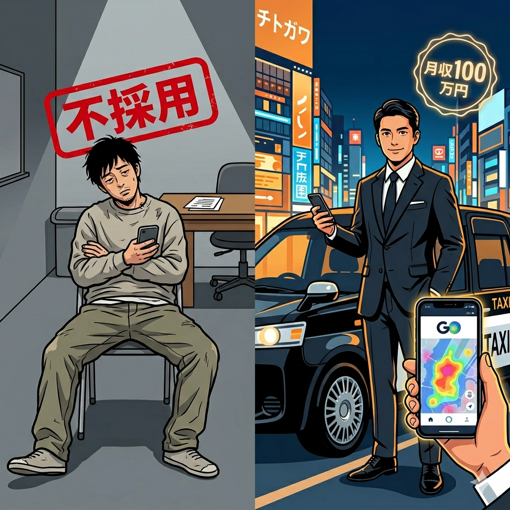 タクシー採用基準激変2026——プロだけが稼げる時代